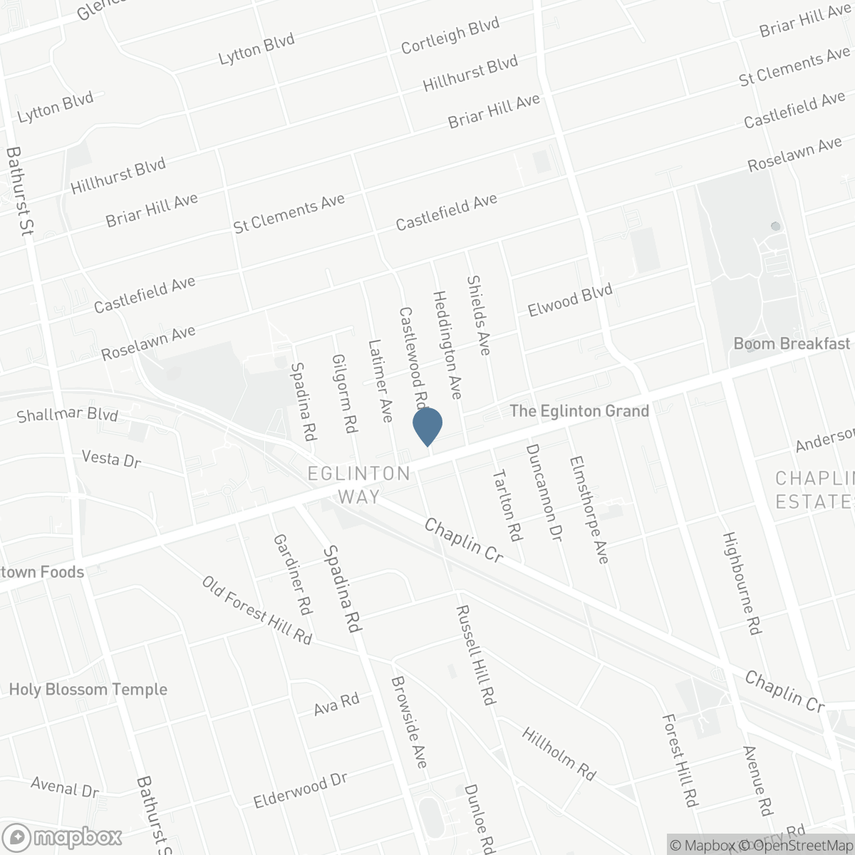25 CASTLEWOOD ROAD, Toronto, Ontario M5N 2L1
